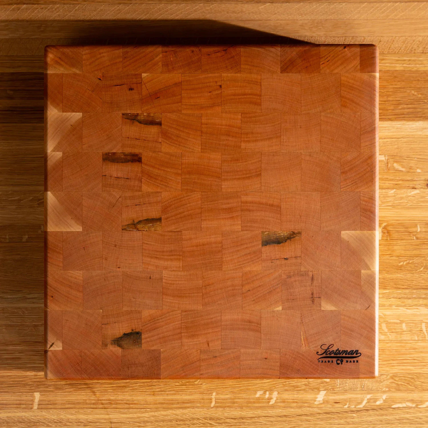 Cherry End Grain Square Butcher Block - Image 13