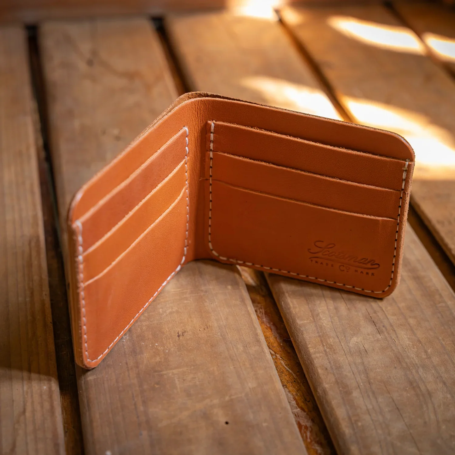 Scotsman Leather Bi-Fold Wallet - Image 3