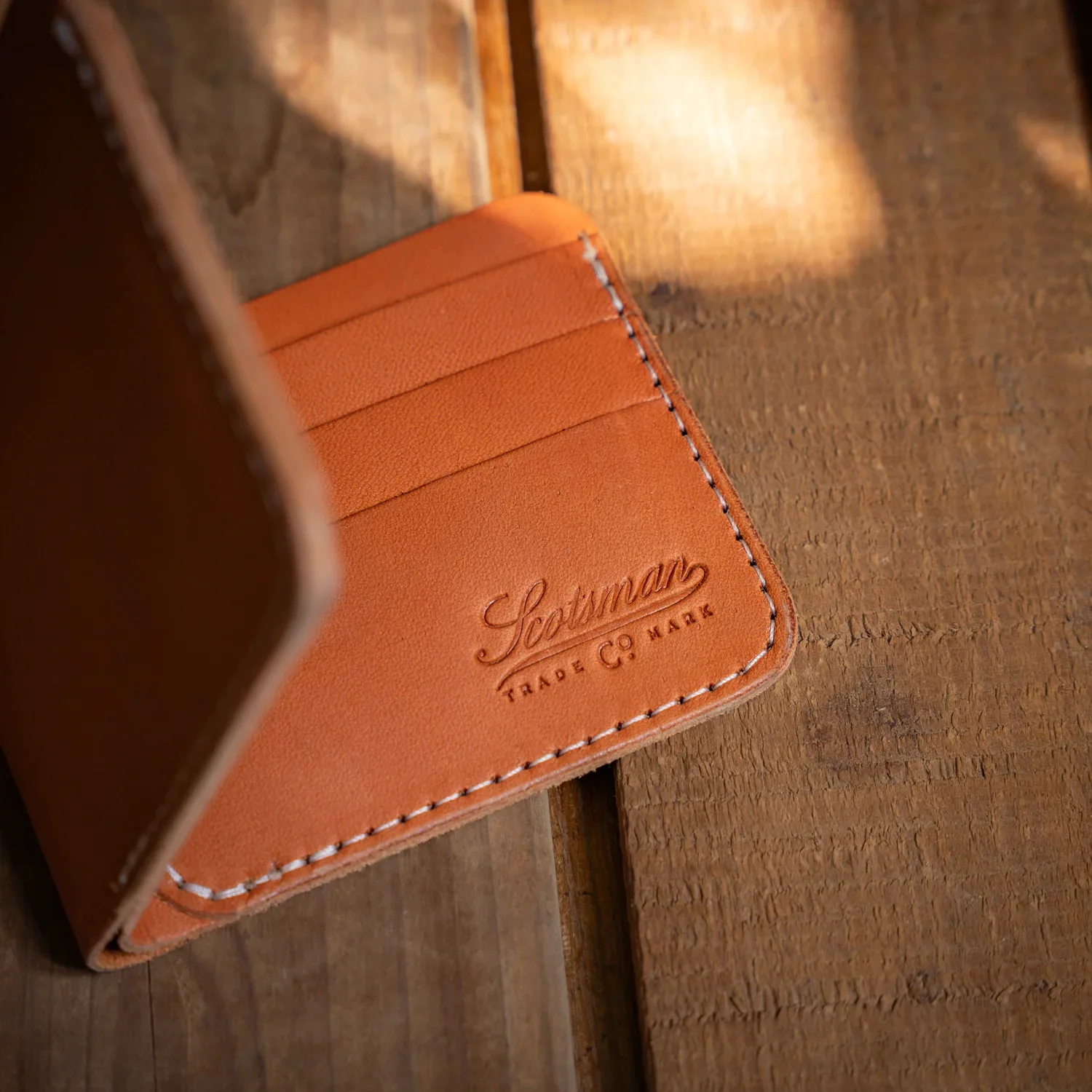 Scotsman Leather Bi-Fold Wallet - Image 4