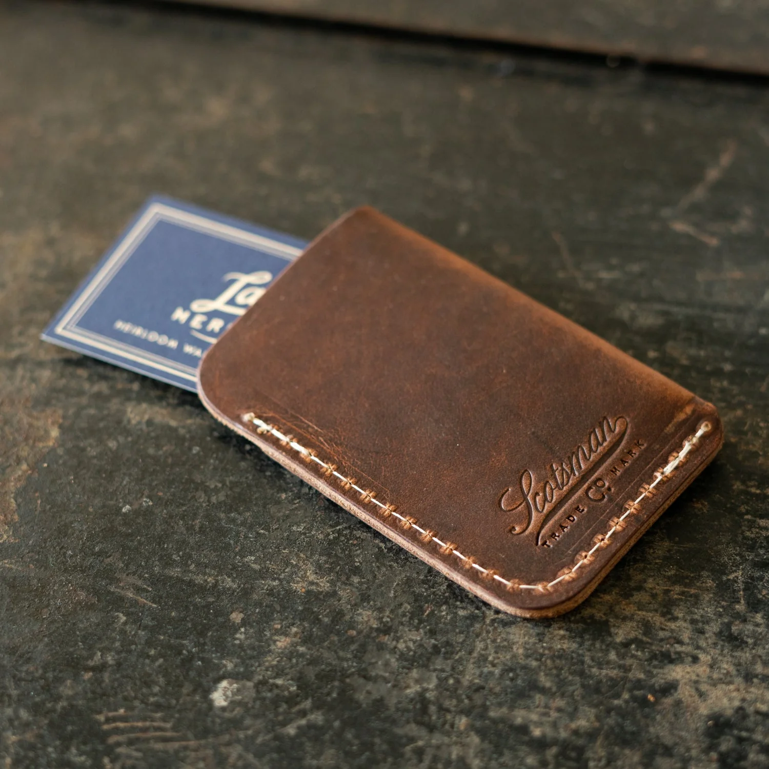 Scotsman Leather Business Card Holder - Image 4