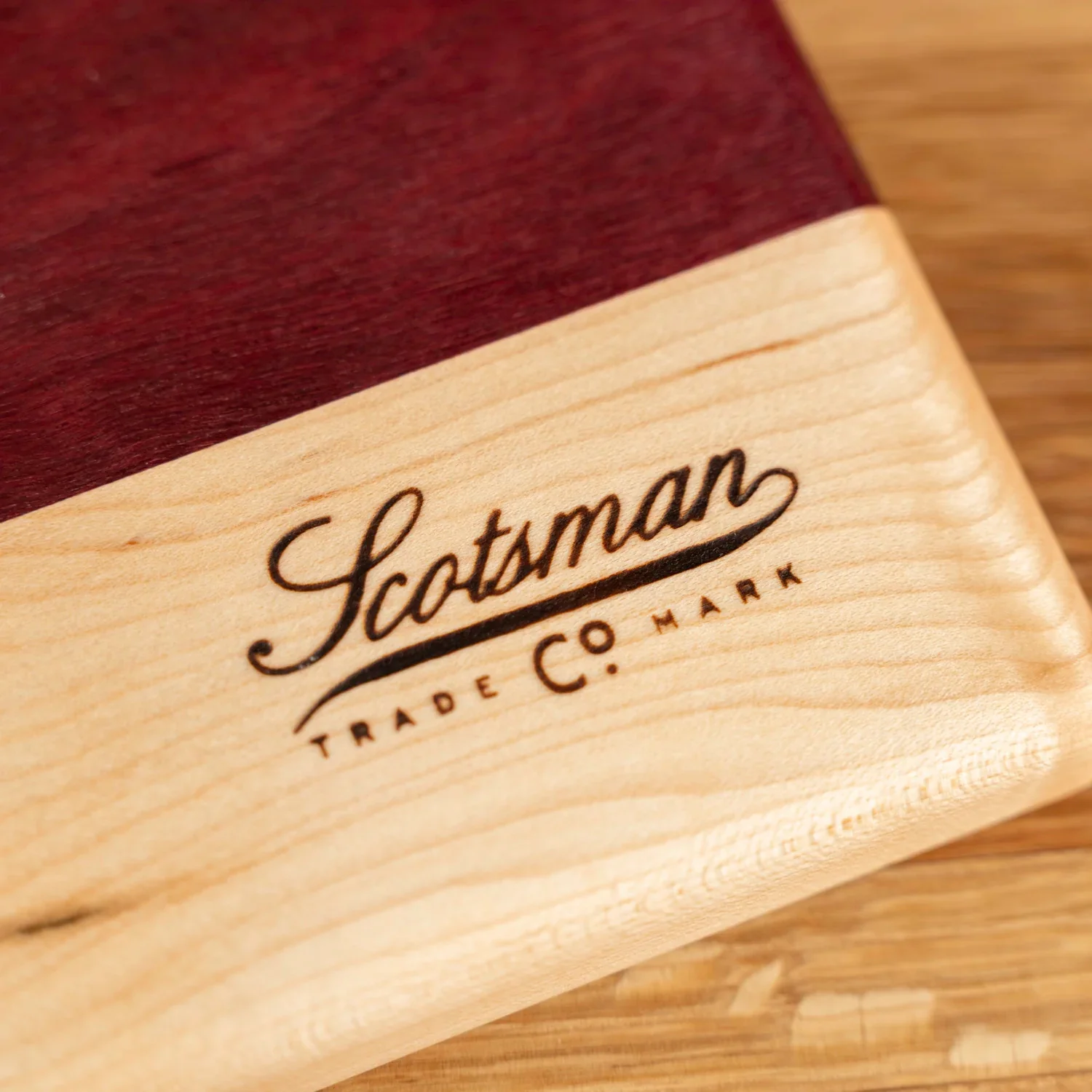 Maple and Purple Heart Serving Board - Image 5
