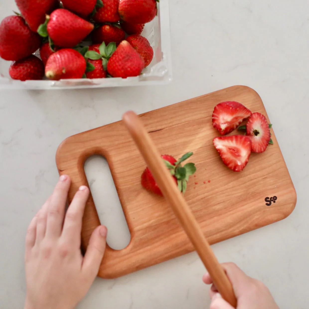 Maple Mini Cutting Board Set - Image 6