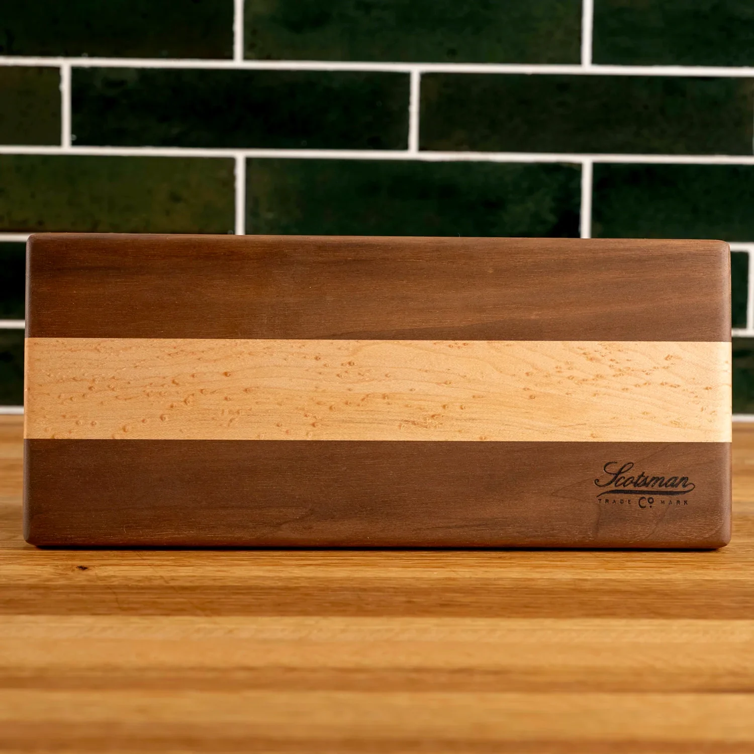 Walnut and Birdseye Maple Serving Board - Image 4